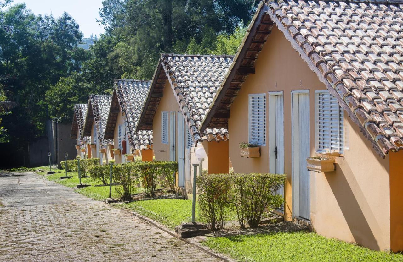 Pousada Chales De Sao Pedro Bagian luar foto
